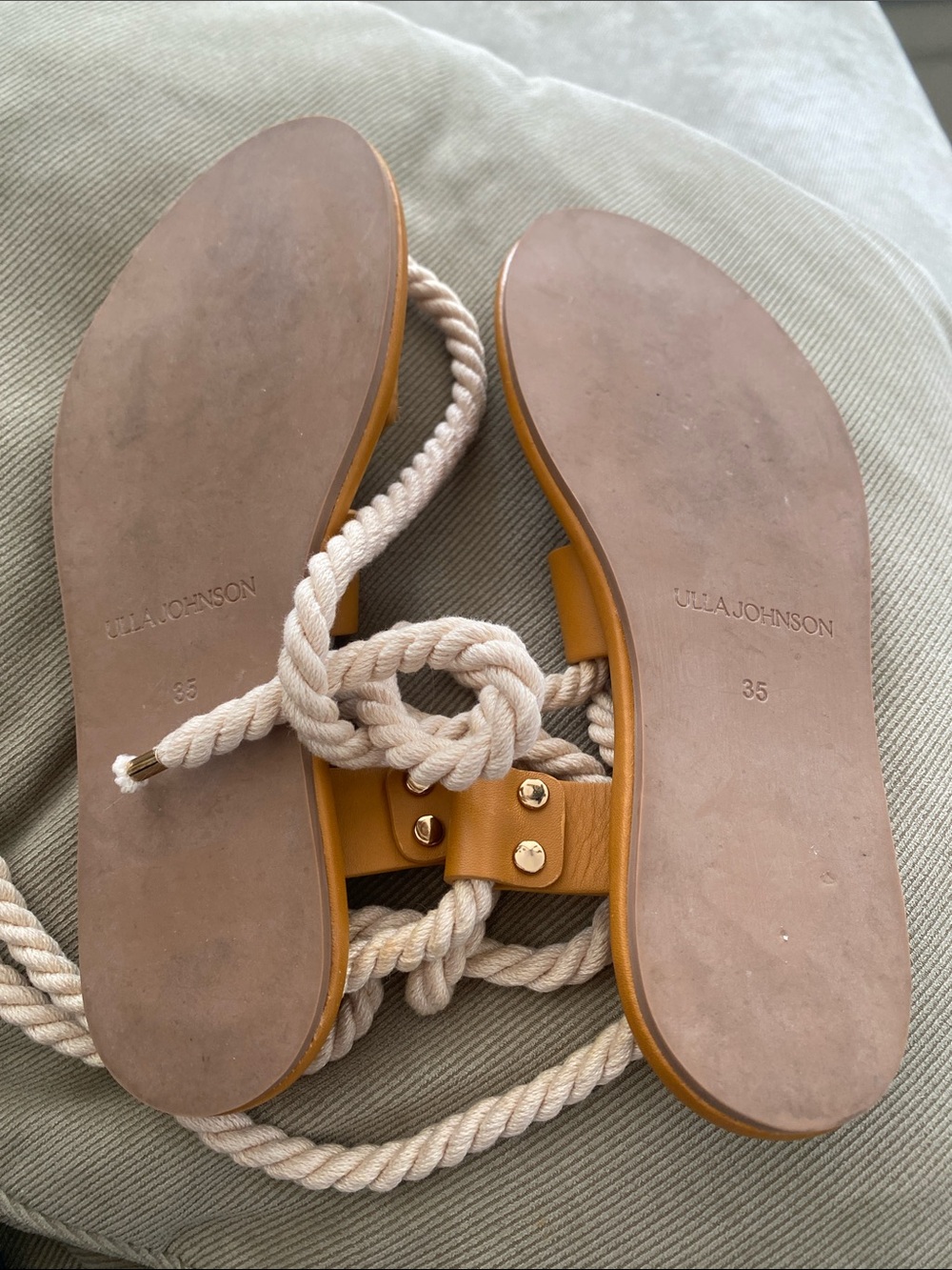 Ulla Johnson Eva Rope
Sandals in Caramel - Picture 6 of 13